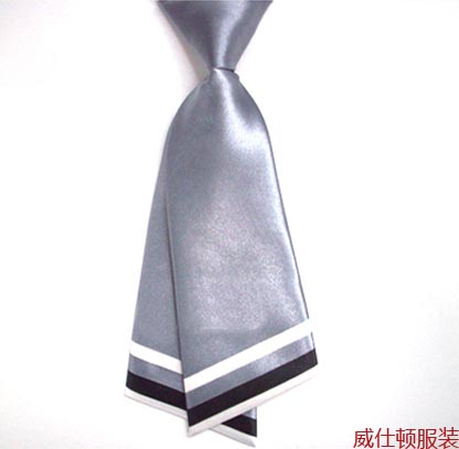 斜头型领带